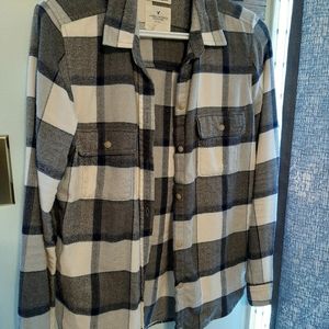 Flannel button down shirt